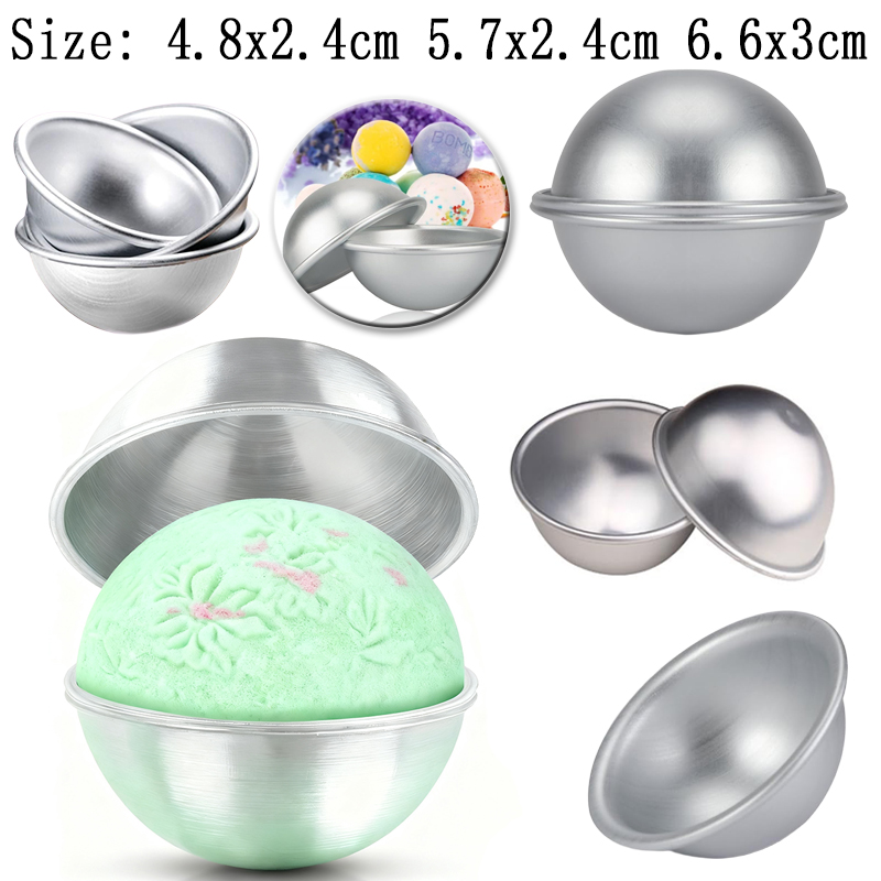Soap Making Experiment - 6Pcs Sphere Bath Bomb Molds, DIY