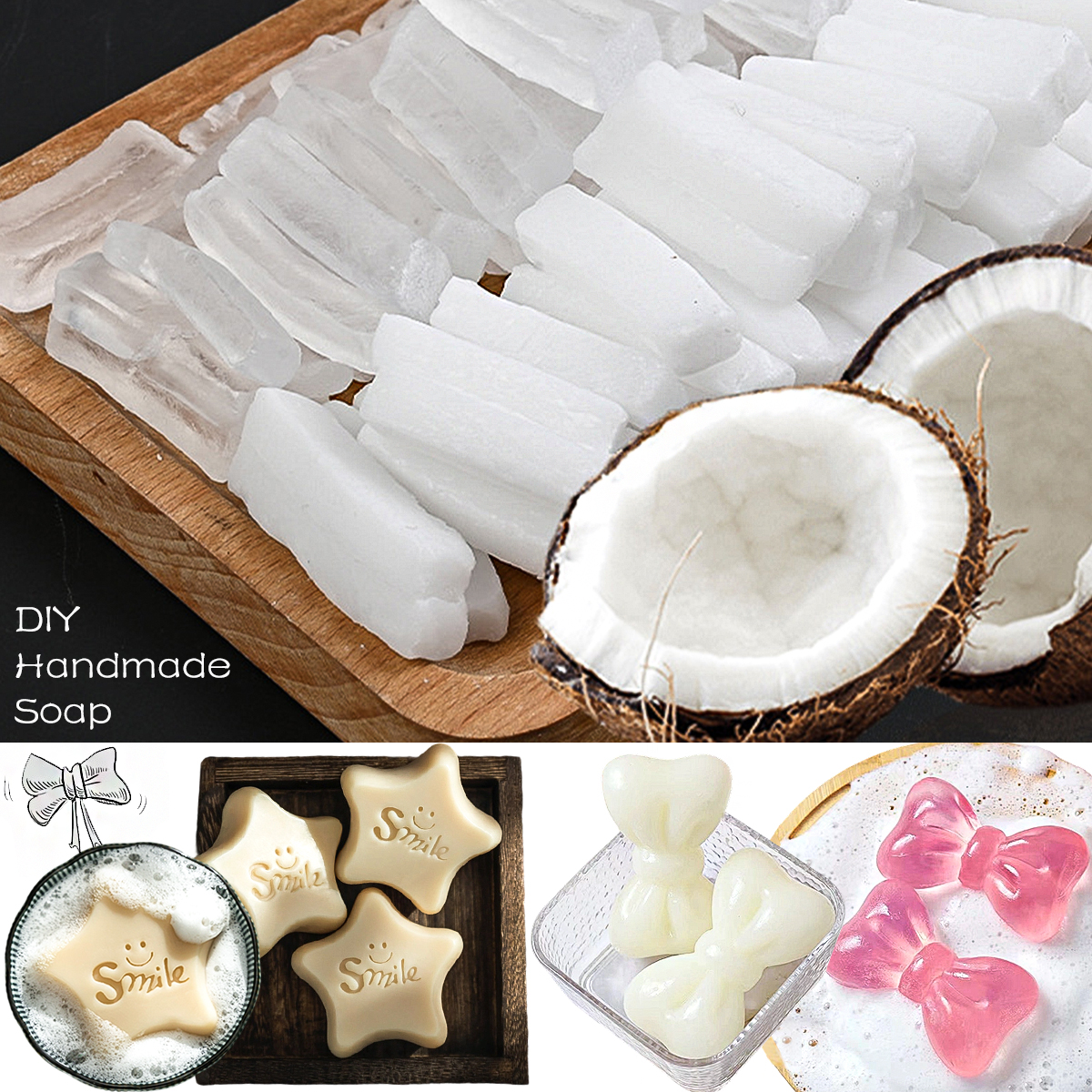 Soap Making With Soap Base - DIY Bar Soap Base Handmade Soap