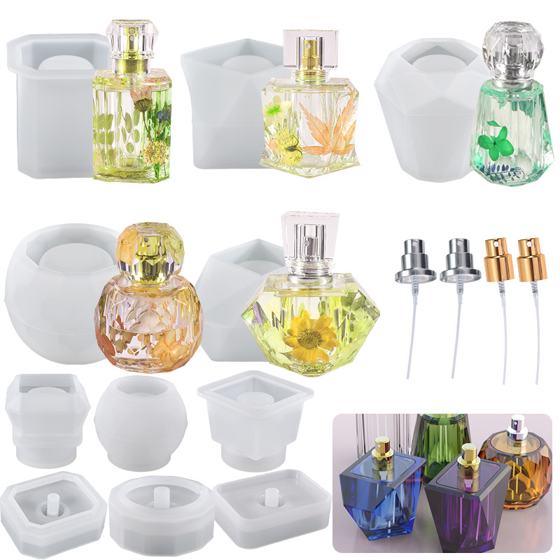 Soap Making Jug - New Silicone Mould Perfume Bottle Silicone