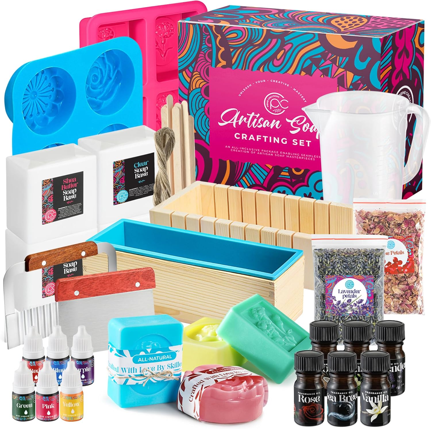 Soap Making With Soap Base - Soap Making Kit with Melt Pour
