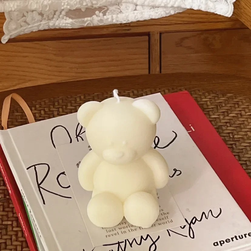 3D Cute Cartoon Bear Silicone  - đánh giá và giá Soap Making Experiment