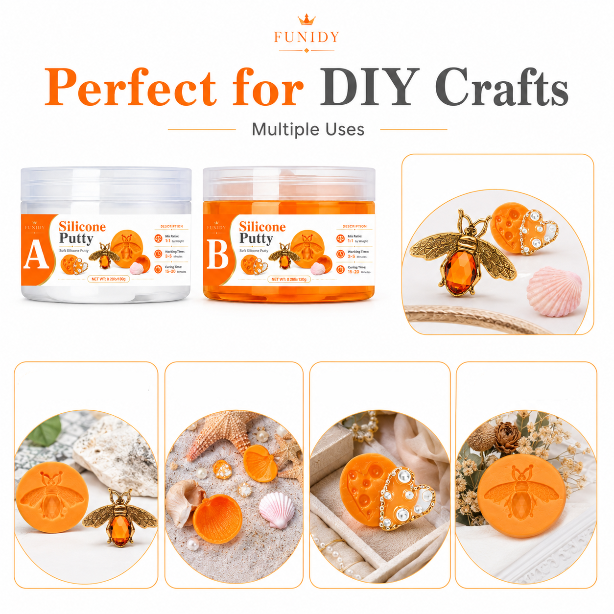 SILICONE PUTTY Making Kit, Fas - đánh giá và giá Soap Making Experiment