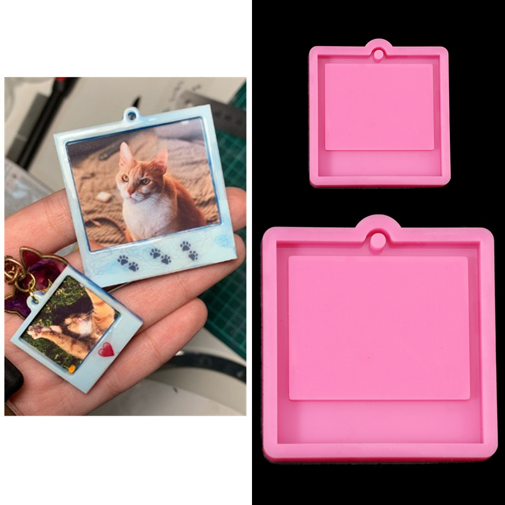 Photo Frame Epoxy Resin Keycha - đánh giá và giá Soap Making Organic