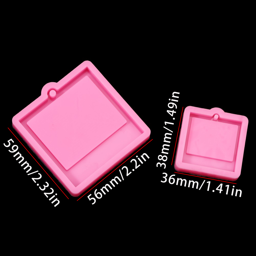 Photo Frame Epoxy Resin Keycha - đánh giá và giá Soap Making Organic