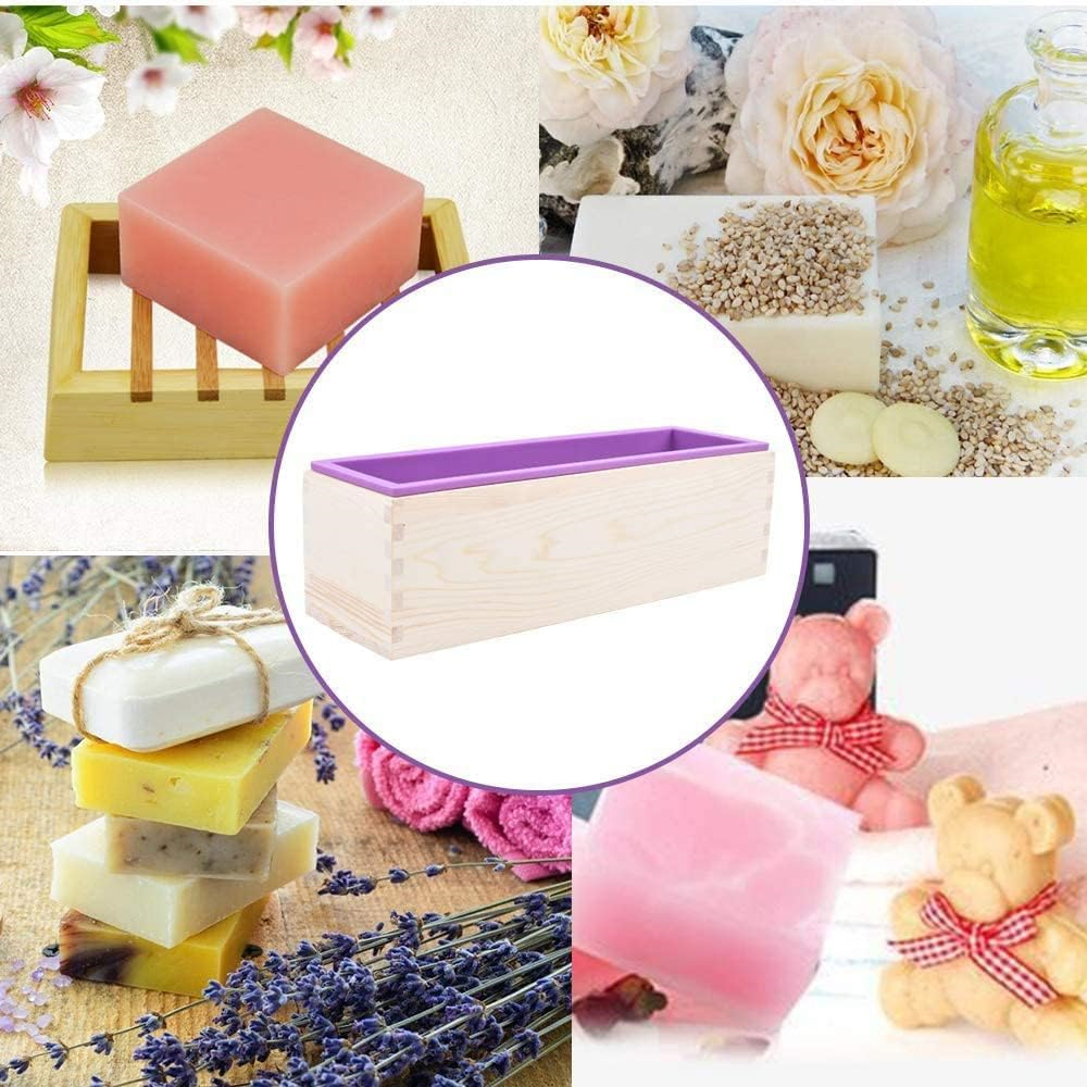 1.2L Wooden Box Soap Mold Maki - đánh giá và giá Soap Making Experiment