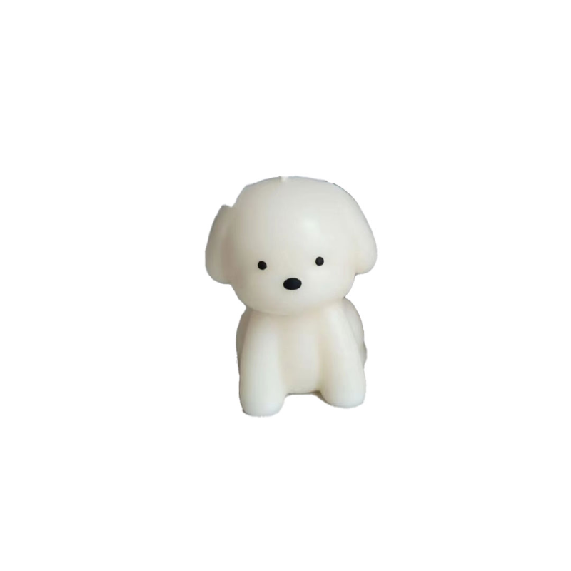 3D Puppy Scented Candle Silico - đánh giá và giá Soap Making Experiment