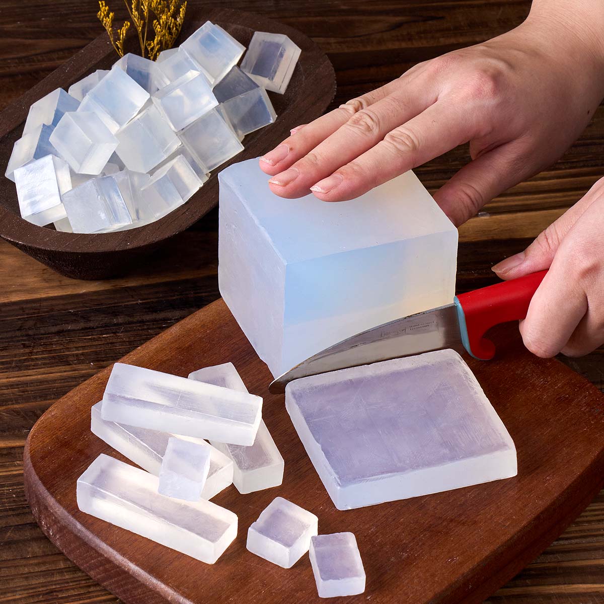 1000g Glycerin Soap Base DIY H - đánh giá và giá Soap Making With Soap Base