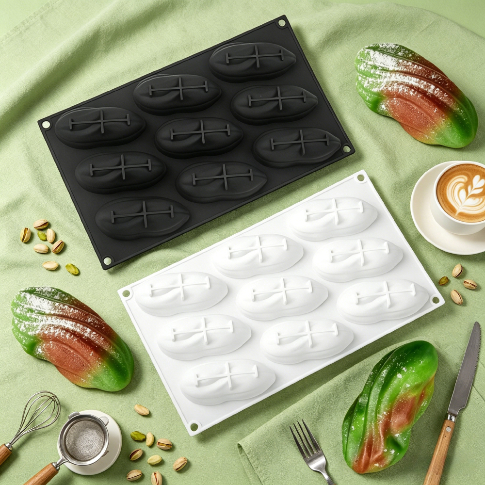 4 or 9-Cavity Pistachio Silico - đánh giá và giá Soap Making Organic