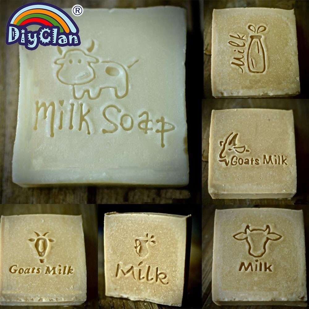 Diy Milk Natural Soap Stamp Go - đánh giá và giá Soap Making Goats Milk