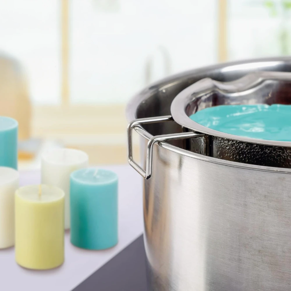 2Pcs Stainless Steel Wax Melti - đánh giá và giá Soap Making With Soap Base