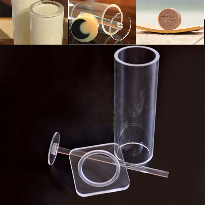 Vertical Circle Arylic Soap Mo - đánh giá và giá Soap Making Experiment