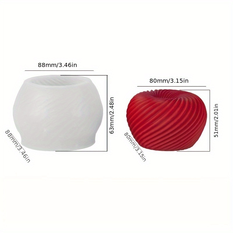 A trendy red apple silicone mo - đánh giá và giá Soap Making Organic
