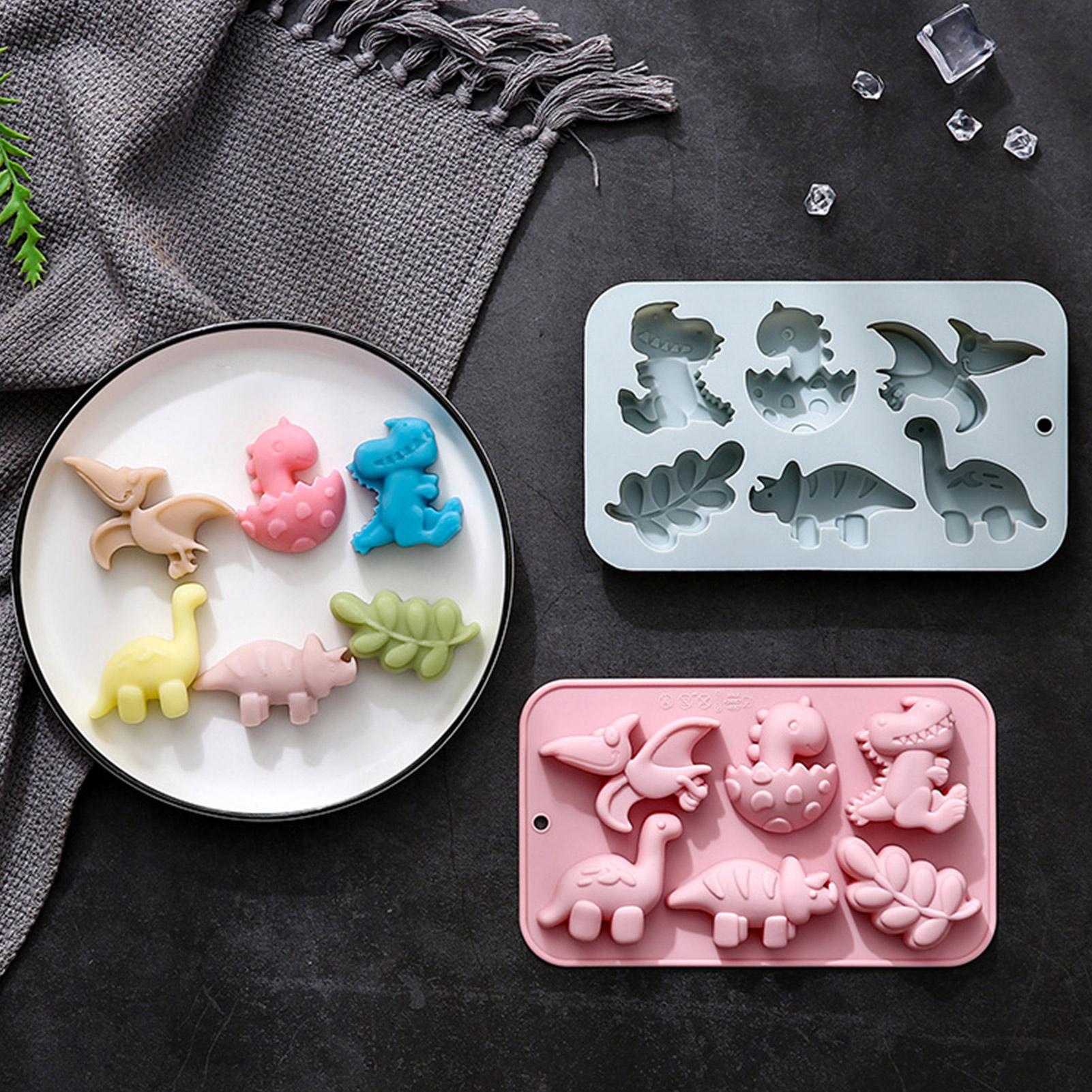 Silicone 6 Cavities Dinosaur J - đánh giá và giá Soap Making Organic