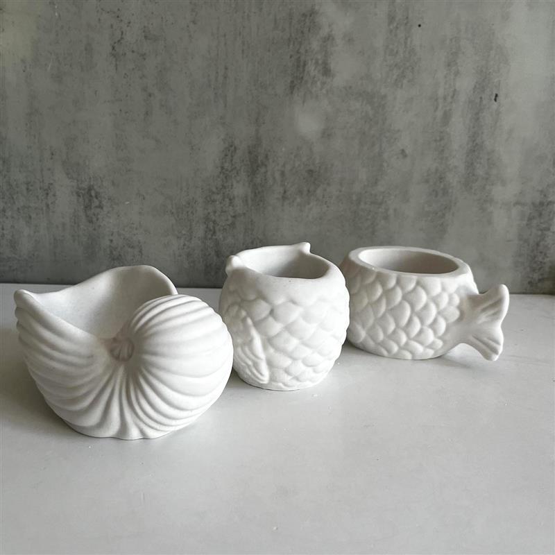 Conch Fish Owl Silicone Candle - đánh giá và giá Soap Making Jug
