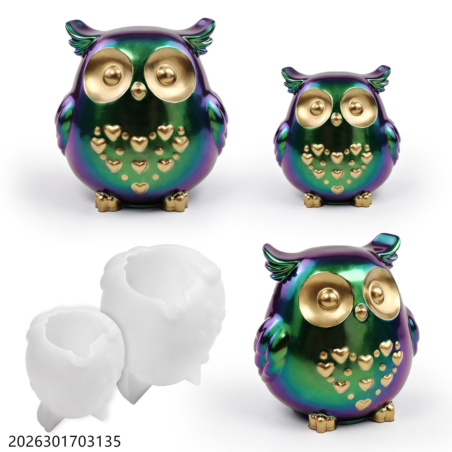 Owl Silicone Mold 3D Bird Shap - đánh giá và giá Soap Making Organic